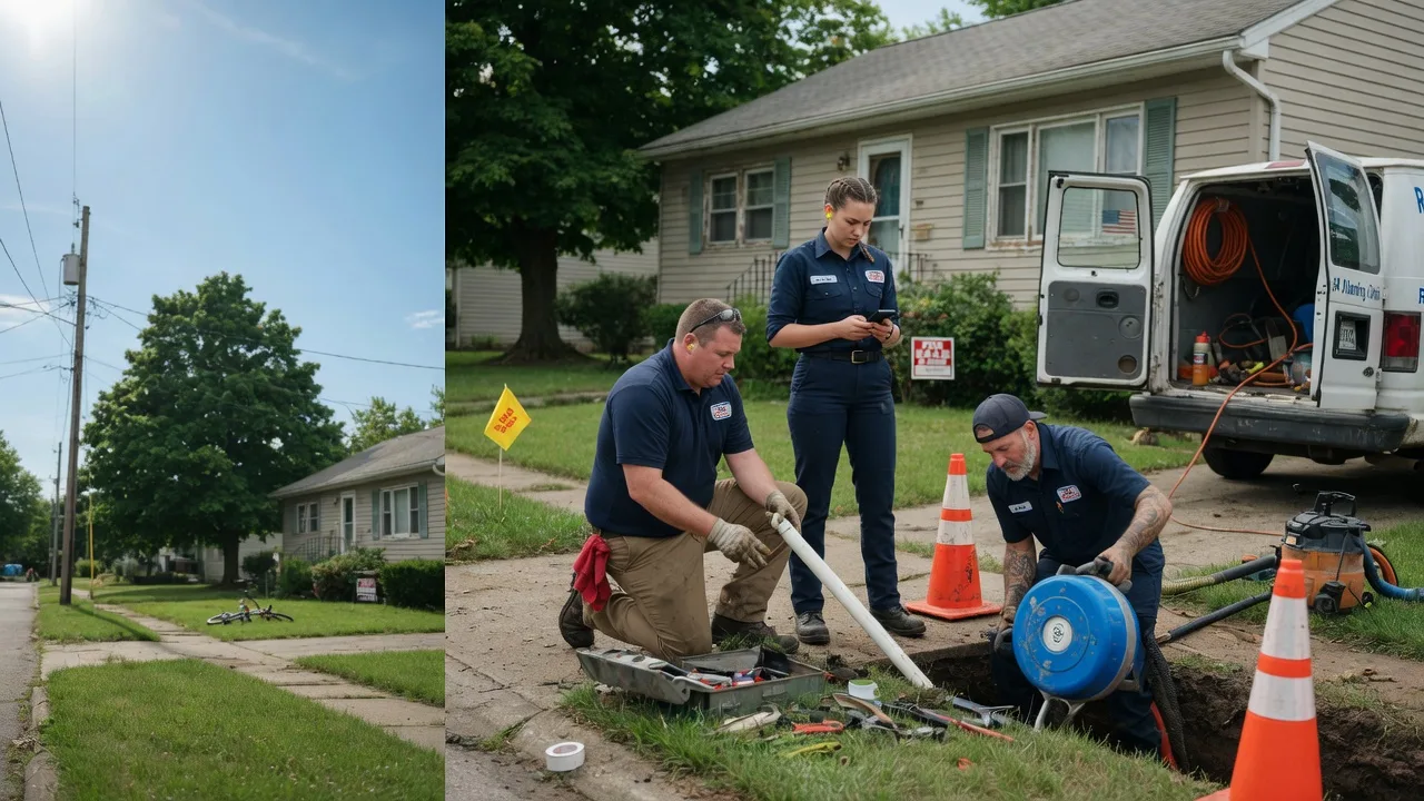 Sewer Line Repair in Brodheadsville, PA near me